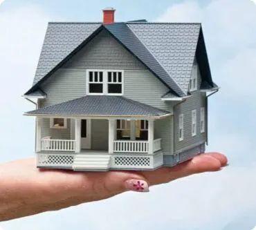 A couple checking their home loan progress on a phone app