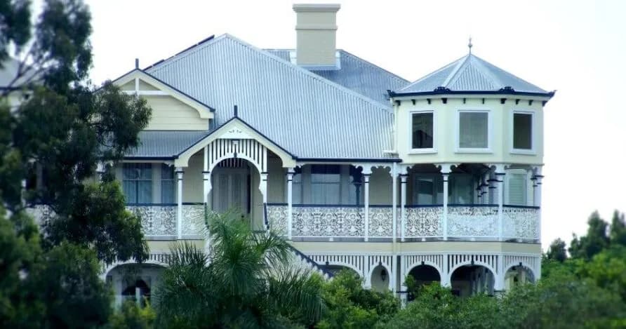 A traditional Queenslander-style home
