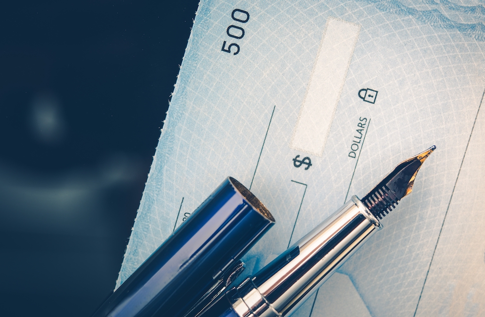 Write a check in a Multiple offer situation