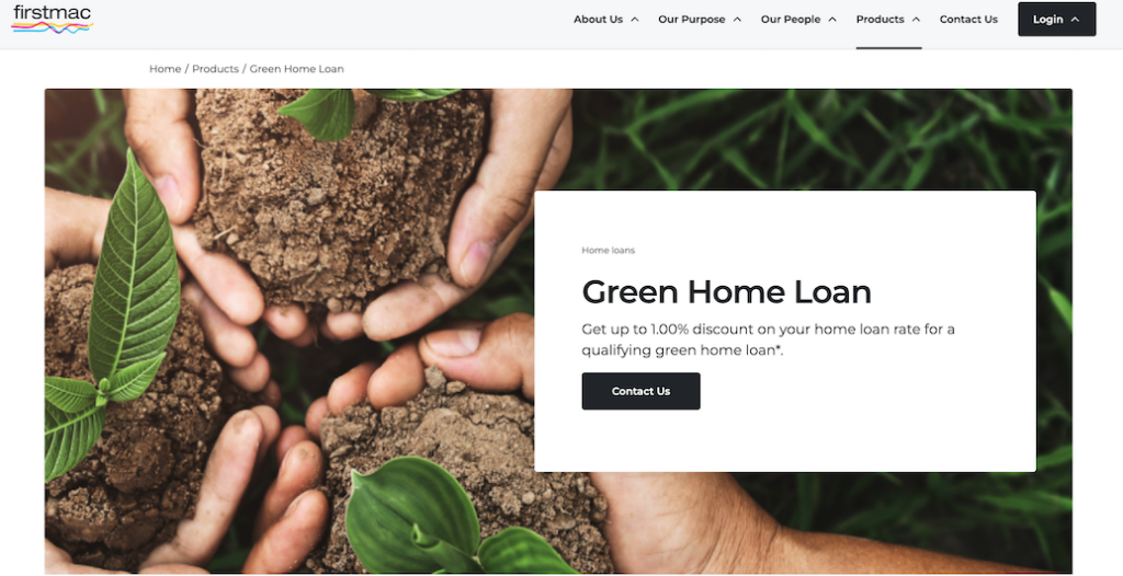 Firstmac green home loan